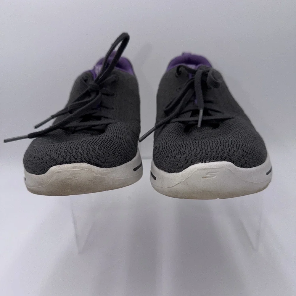 Skechers Shoes Womens 9.5 Go Walk Arch Fit Unify Comfort Sneakers Gray‎ Lavender